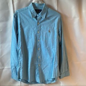 Polo Ralph Lauren Men’s SlimFit L Button Down Blue